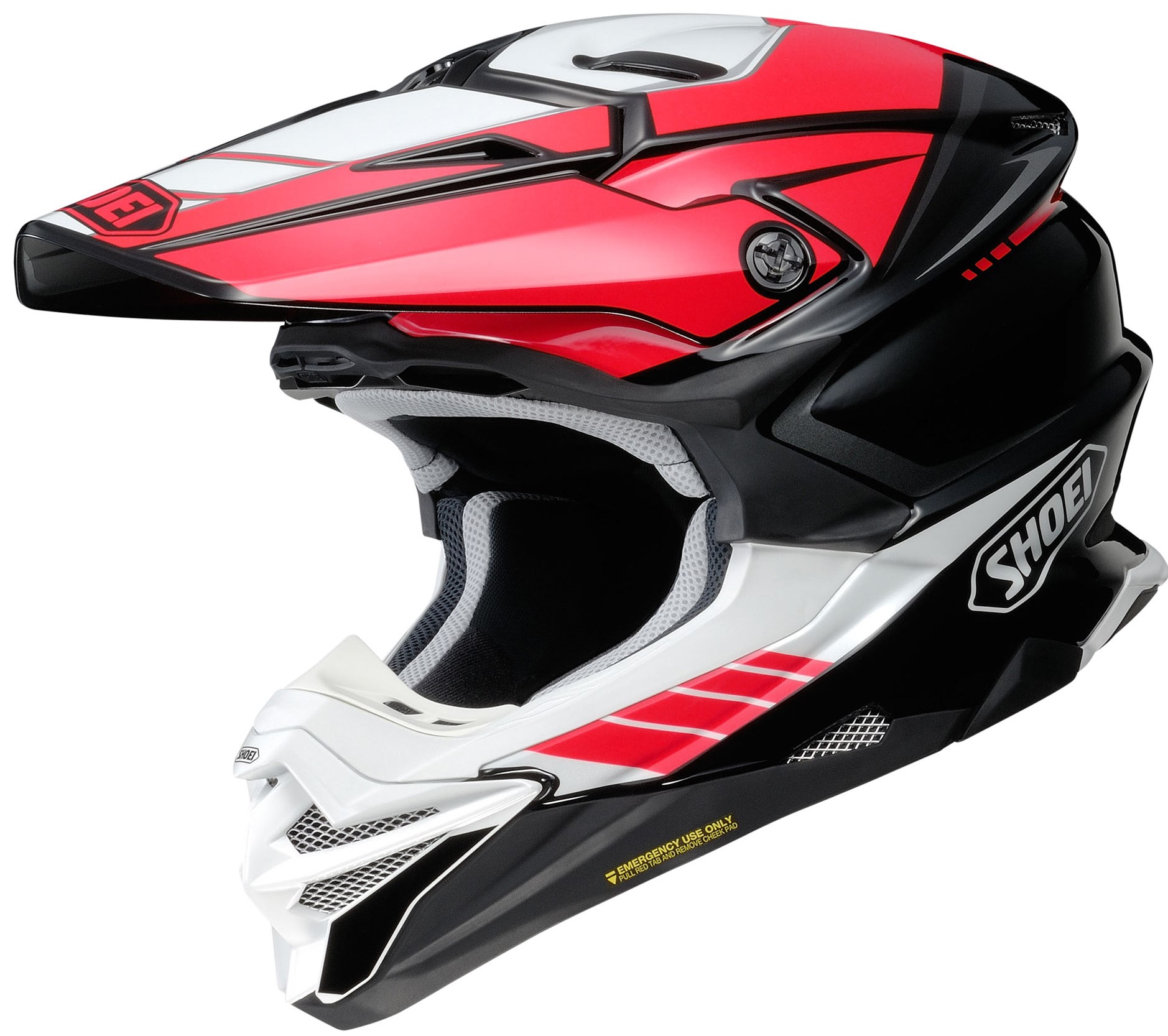 Shoei Crosshjälm VFX-WR 06 Jammer TC-1 Svart/Röd