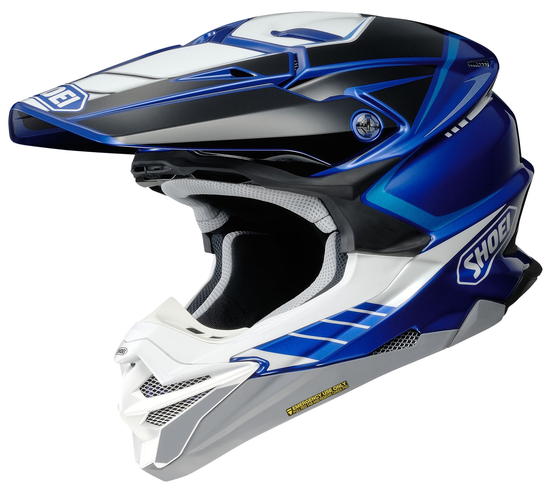 Shoei Crosshjälm VFX-WR 06 Jammer TC-2 Svart/Blå