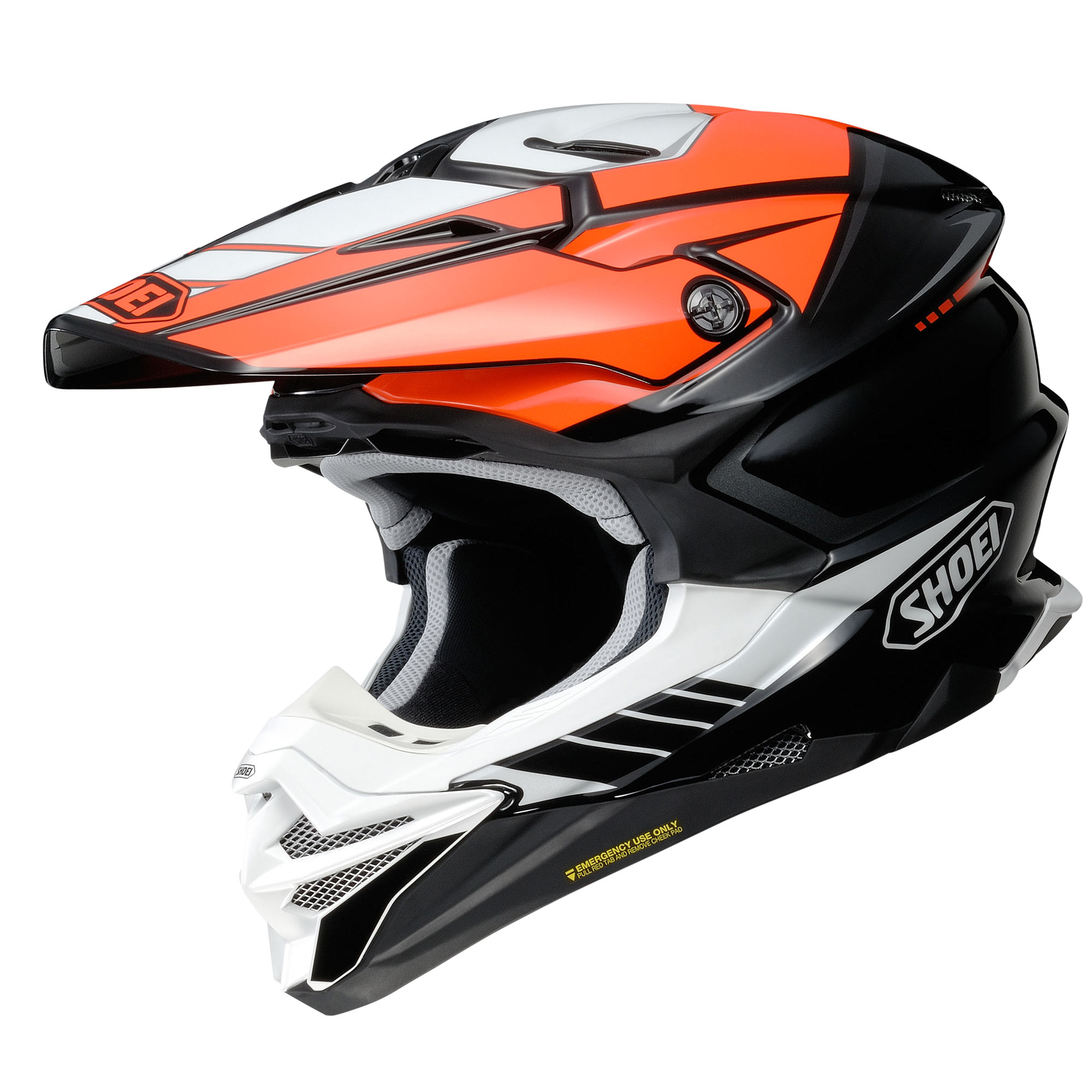 Shoei Crosshjälm VFX-WR 06 Jammer TC-8 Svart/Orange
