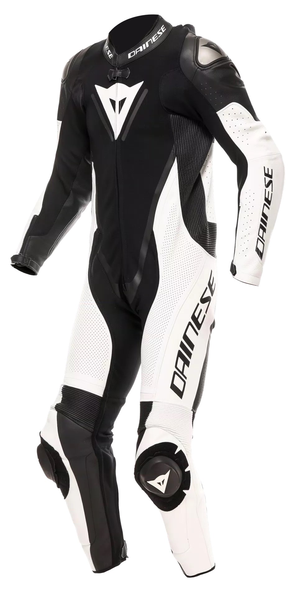 Dainese Skinnställ Demon Sprint Ventilerat Helställ Svart/Vit