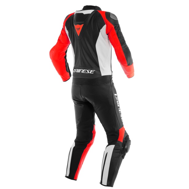Dainese Skinnställ 2-Delat Mistel Svart/Vit/Röd bild 2