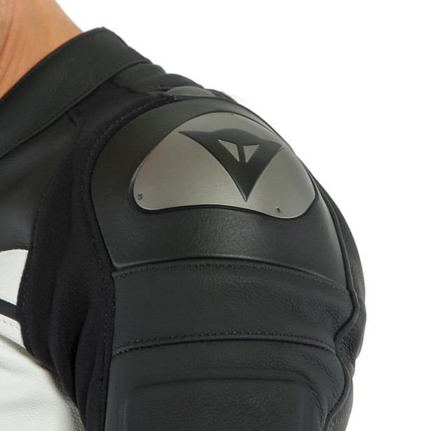 Dainese Skinnställ 2-Delat Mistel Svart/Vit/Röd bild 6