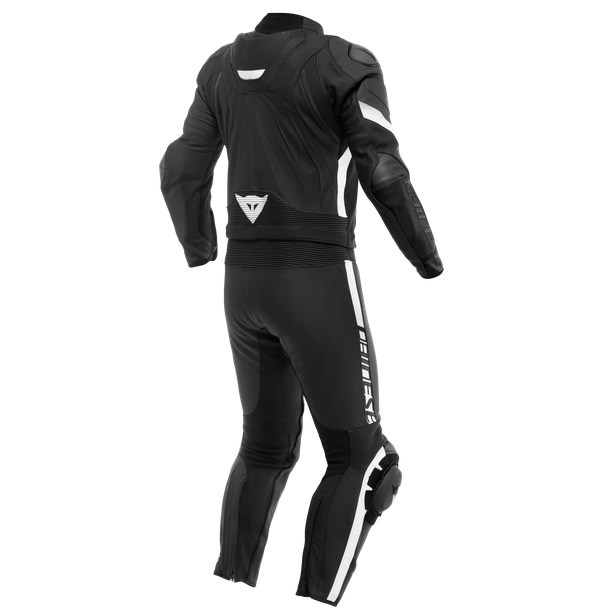 Dainese Skinnställ Avro 4 Svart/Vit 2-delat (Korta ben) bild 2