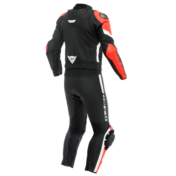 Dainese Skinnställ Avro 4 Svart/Fluoröd/Vit 2-delat bild 2