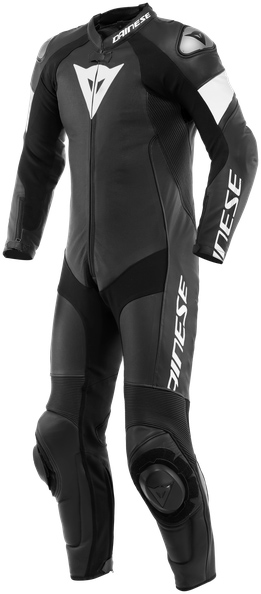 Dainese Skinnställ Tosa Ventilerat Svart/Vit Helställ