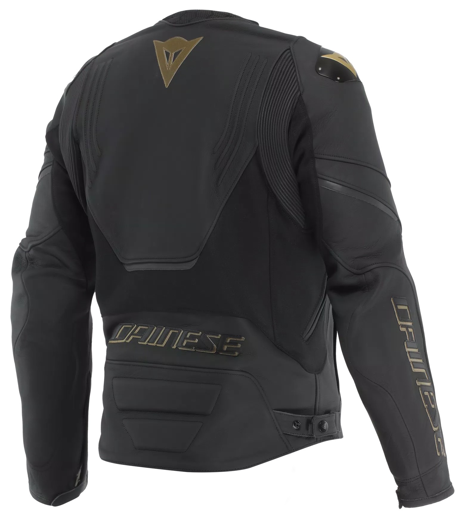 Dainese Skinnjacka Racing 5 Svart/Guld bild 2