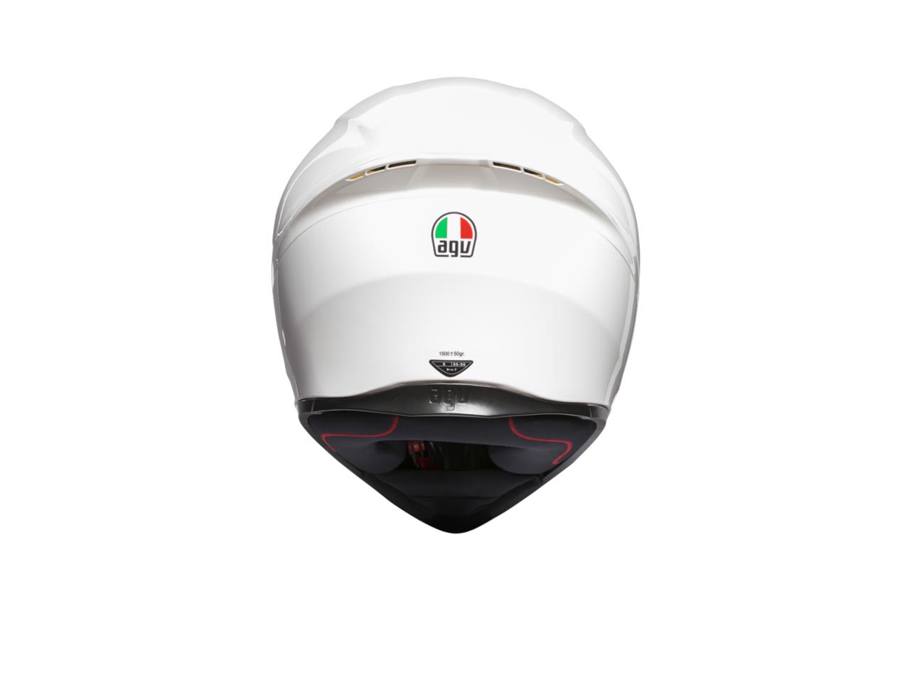 AGV Hjälm K1 Vit bild 4