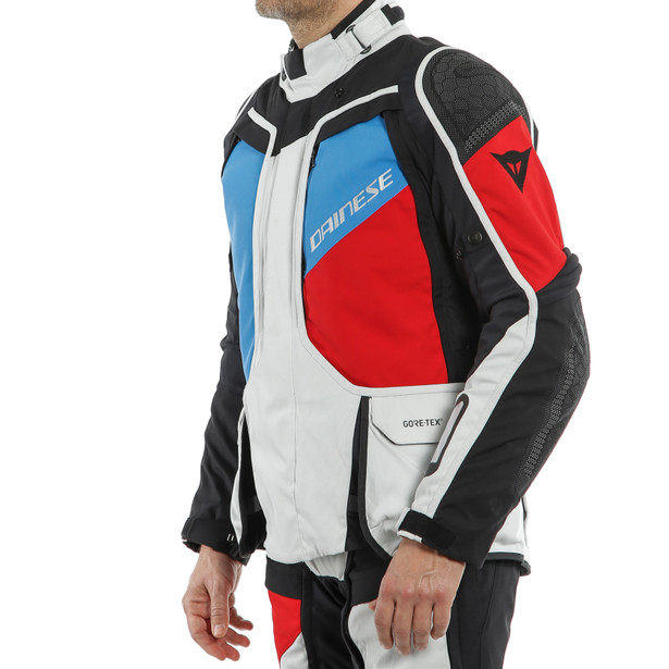 Dainese Gore-Tex® Jacka D-Explorer 2 Grå/Röd/Blå/Svart bild 3