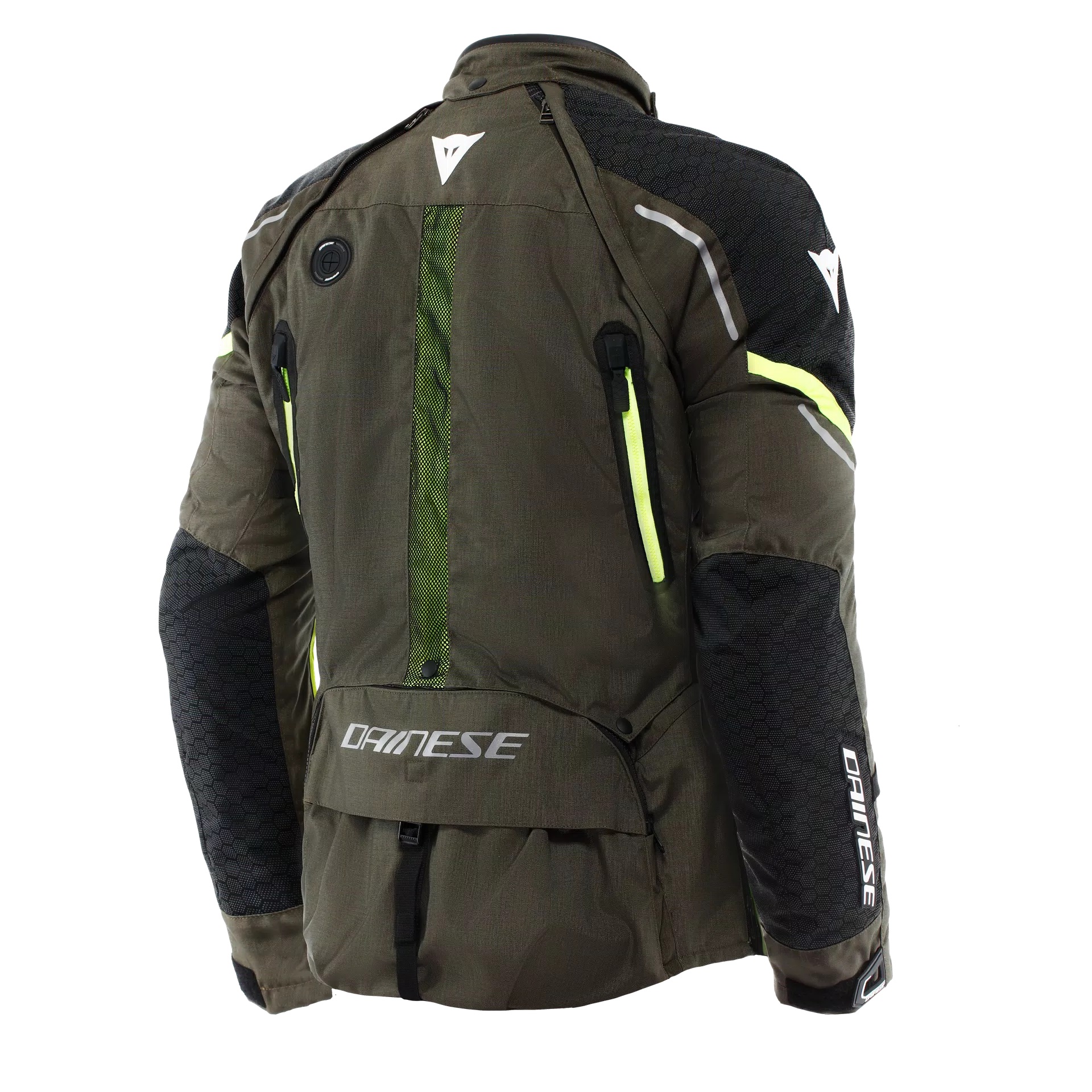 Dainese Allvädersjacka Super Adventure ABSOLUTESHELL™ Tarmac/Svart/Fluogul bild 2