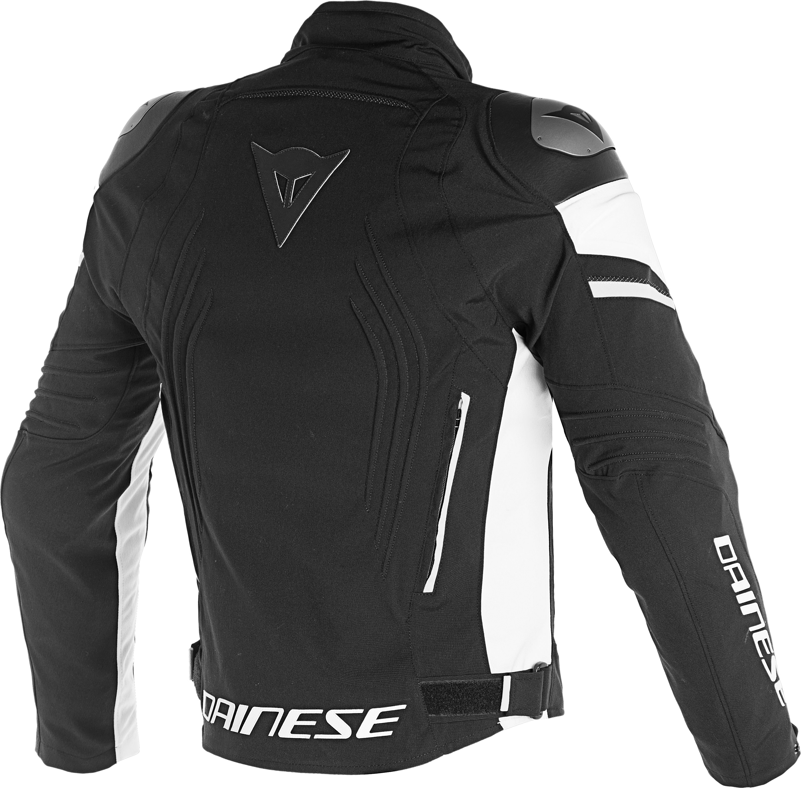 Dainese Allvädersjacka Racing 3 D-Dry® Svart/Svart/Vit bild 2