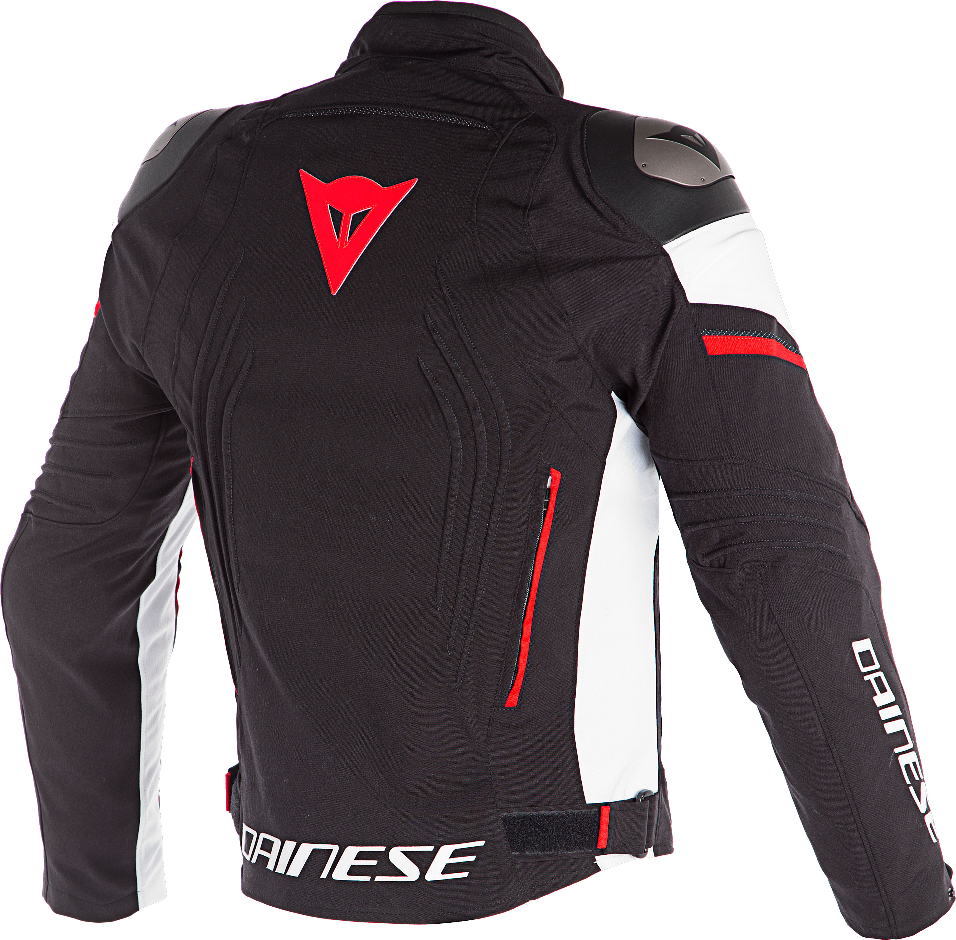 Dainese Allvädersjacka Racing 3 D-Dry® Svart/Vit/Fluoröd bild 2