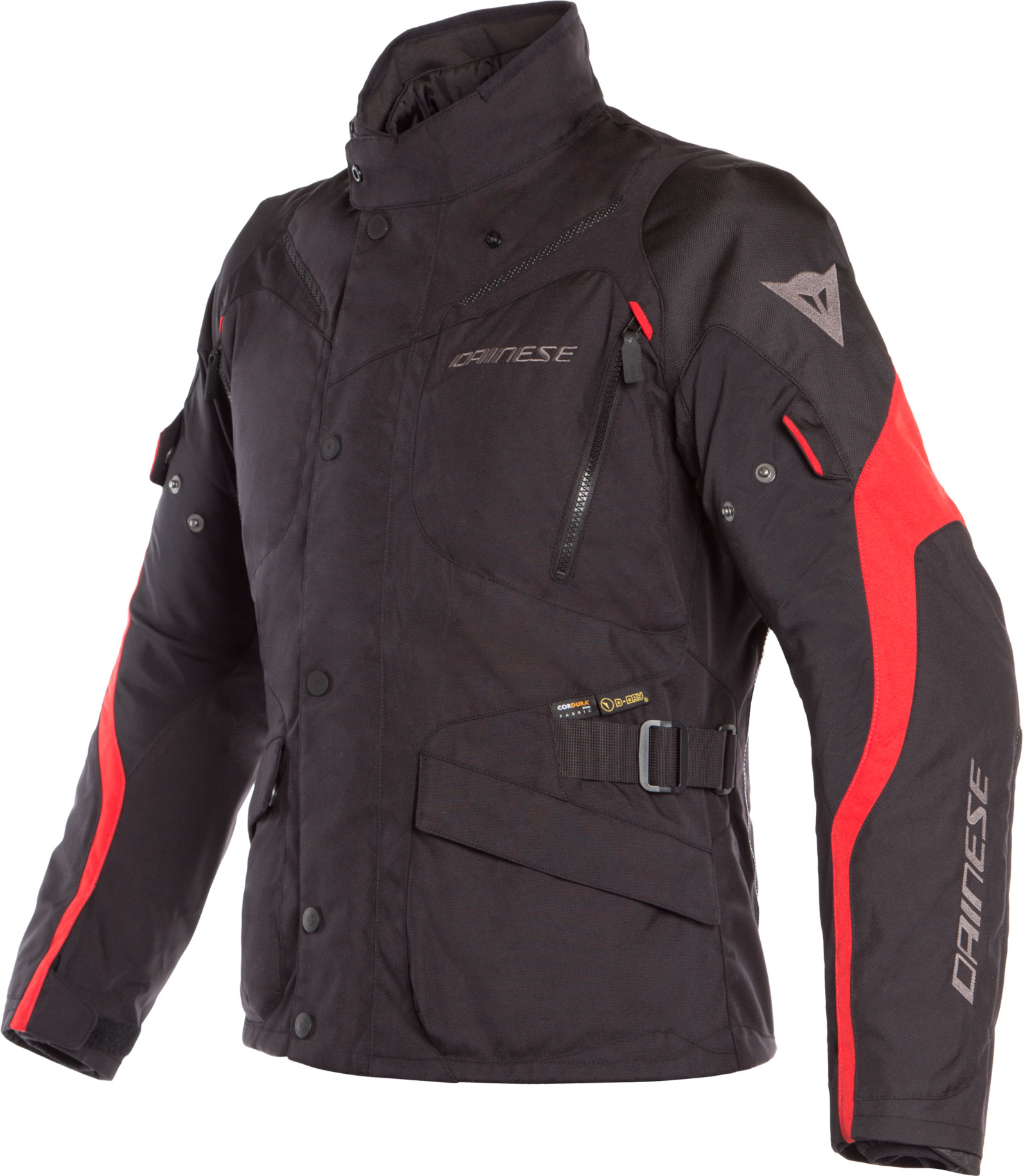 Dainese Allvädersjacka Tempest 2 D-Dry® Svart/Svart/Röd