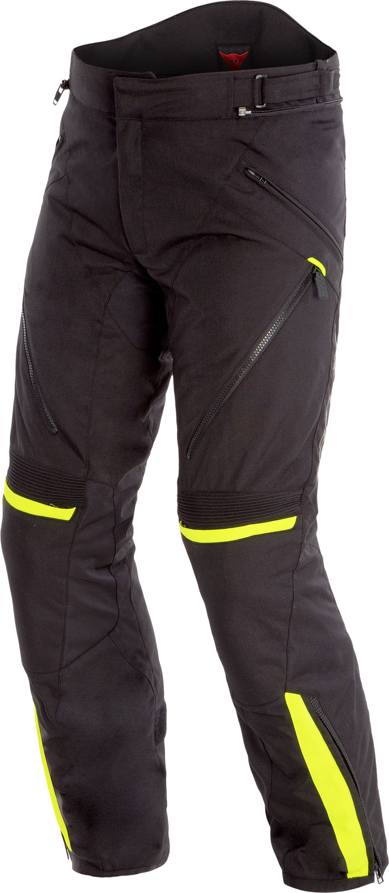 Dainese Allvädersbyxa Tempest 2 D-Dry® Svart/Fluogul