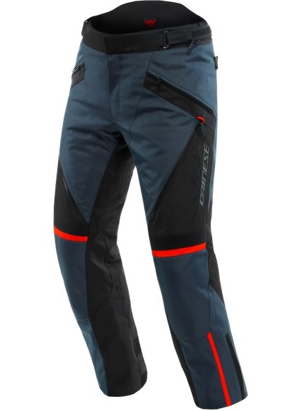 Dainese Allvädersbyxa Tempest 3 D-Dry® Svart/Ebony/Lavaröd