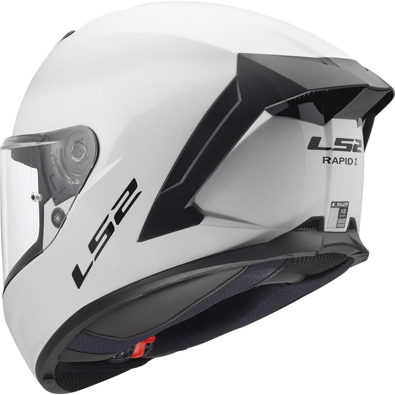 LS2 Hjälm FF820 Rapid III Vit bild 3