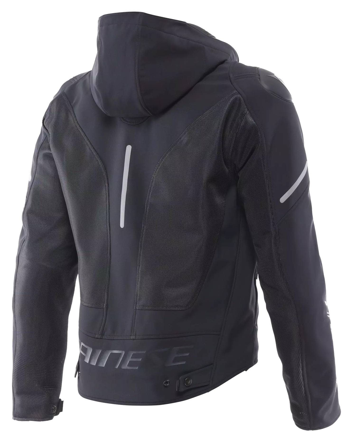 Dainese Textiljacka Super Sprint Air Tex Svart/Vit bild 2