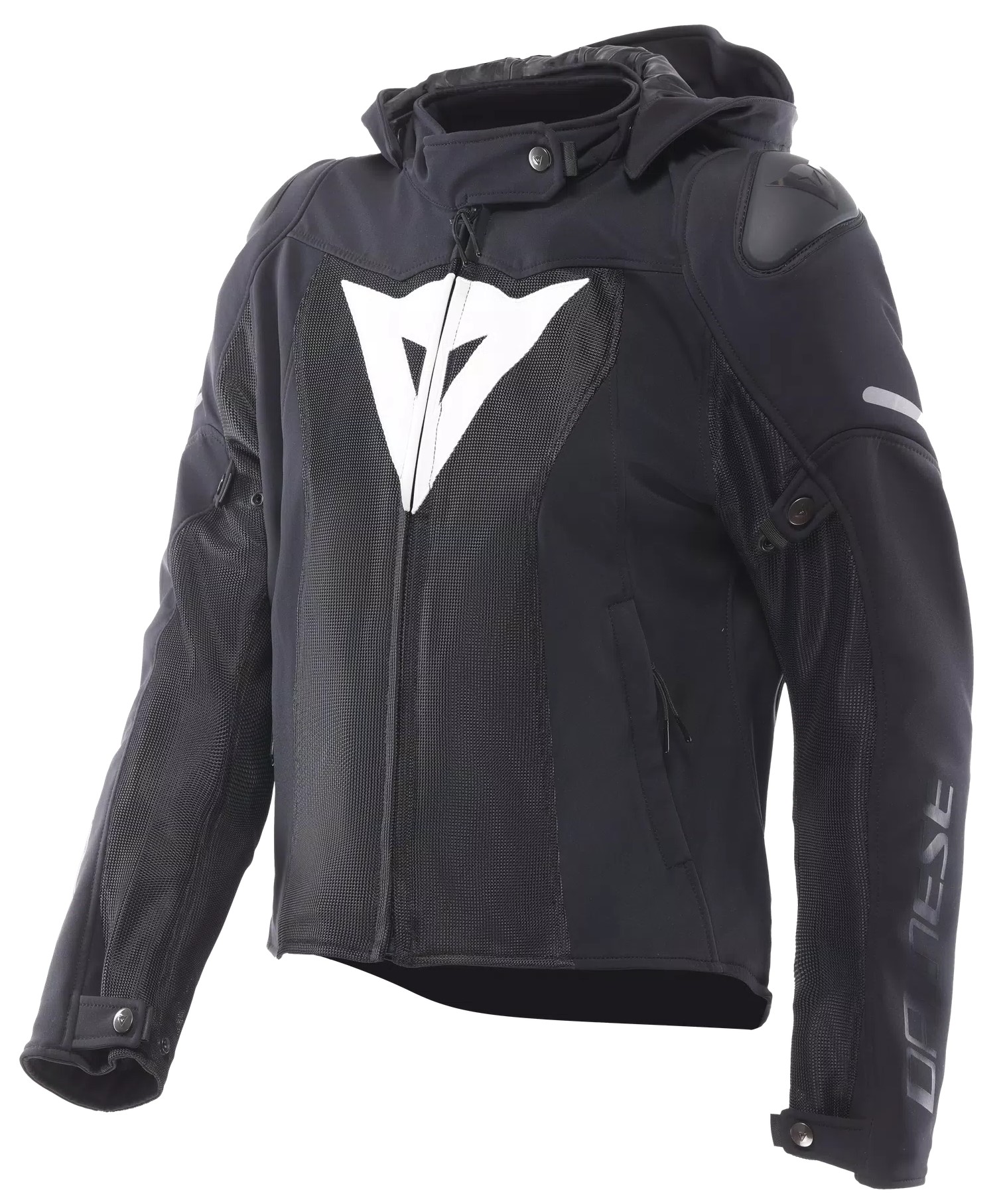 Dainese Textiljacka Super Sprint Air Tex Svart/Vit (Dam)