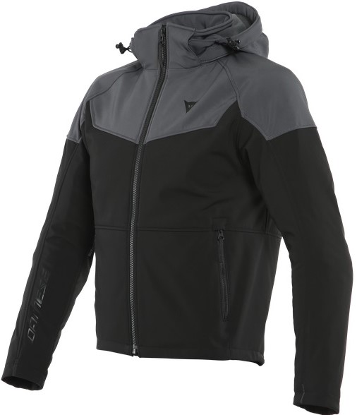 Dainese Hoodie Ignite Tex Svart/Grå