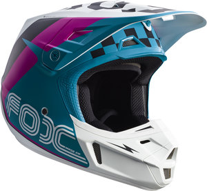 Fox Crosshjälm V2 Rohr Teal bild 2