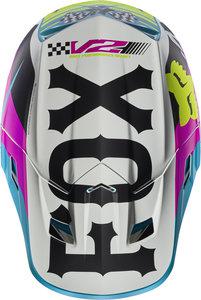 Fox Crosshjälm V2 Rohr Teal bild 5