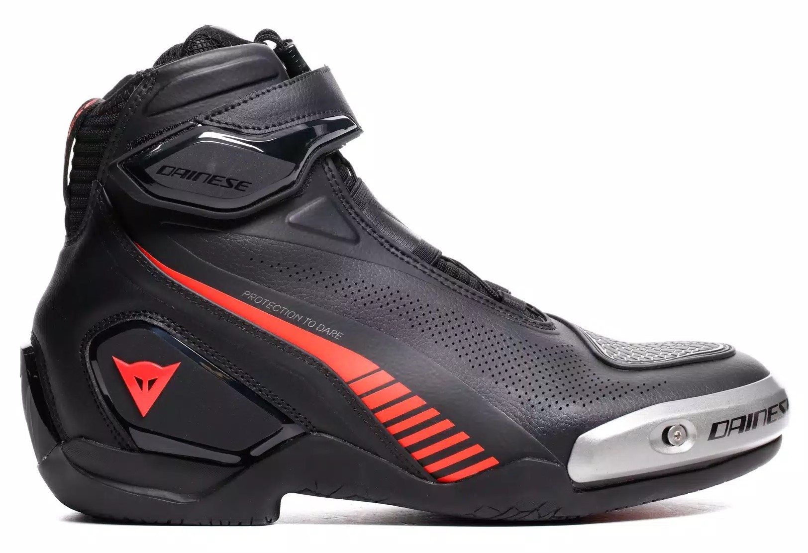 Dainese Sko Superya Svart/Fluoröd bild 2