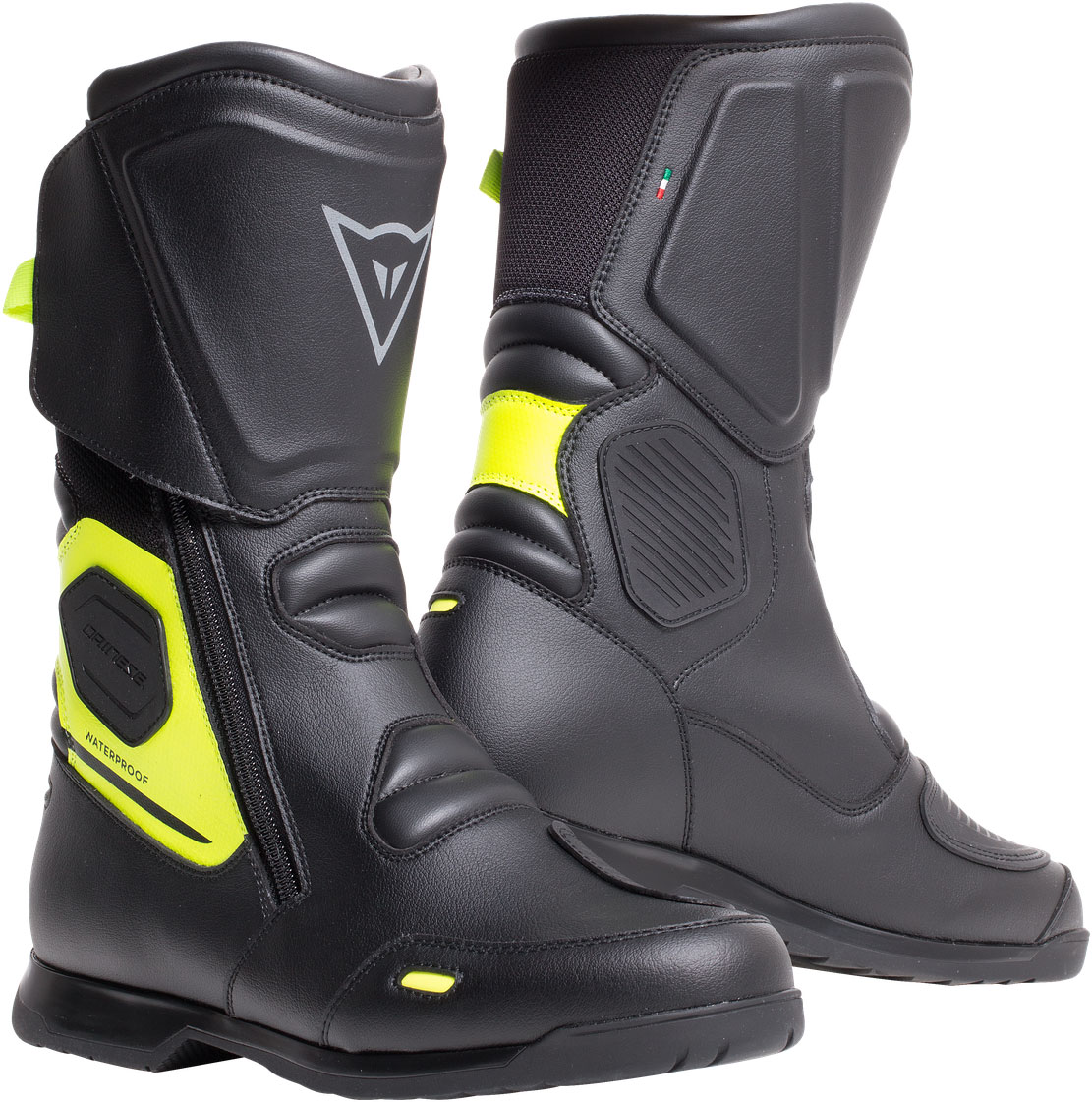 Dainese Stövel X-Tourer D-WP® Svart/Fluogul
