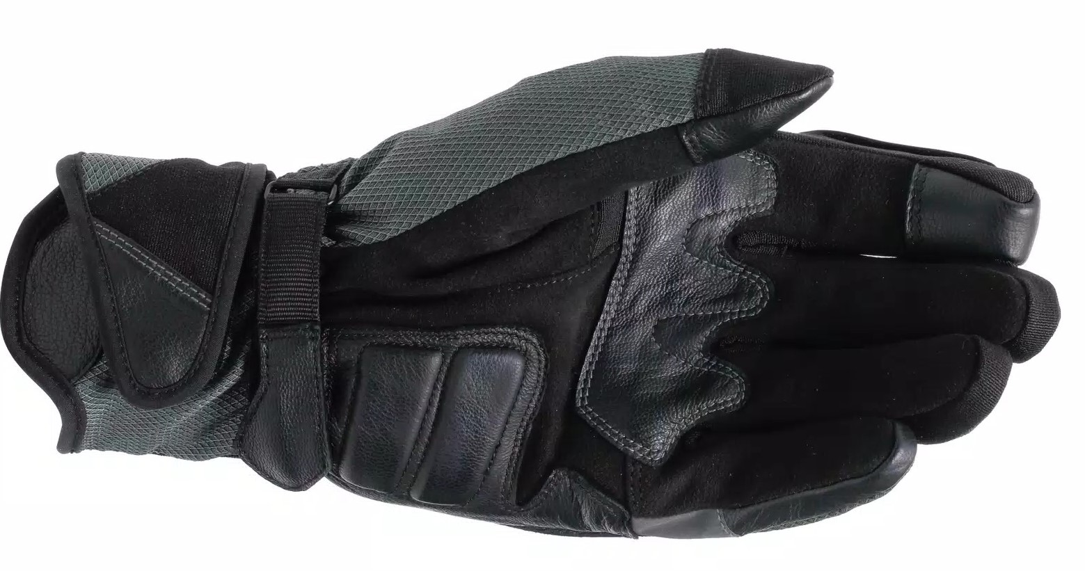 Dainese Handske TEYDE GORE-TEX® Svart/Grön bild 3
