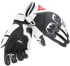 Dainese Handske Mig C2 Svart/Vit/Svart bild 2