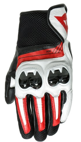 Dainese Handske Mig C3 Svart/Vit/Lavaröd bild 2