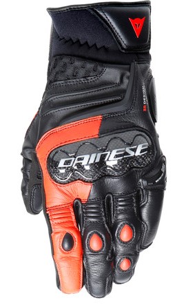 Dainese Skinnhandske Carbon 4 Svart/Fluoröd (Kort) bild 2