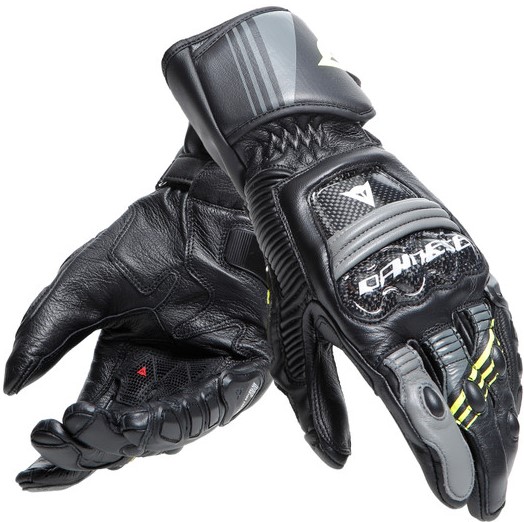 Dainese Skinnhandske Druid 4 Svart/Gul