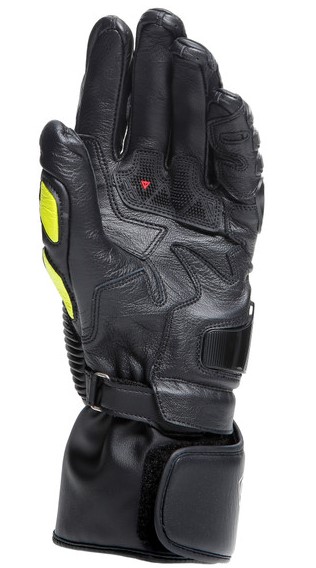 Dainese Skinnhandske Druid 4 Svart/Gul bild 3