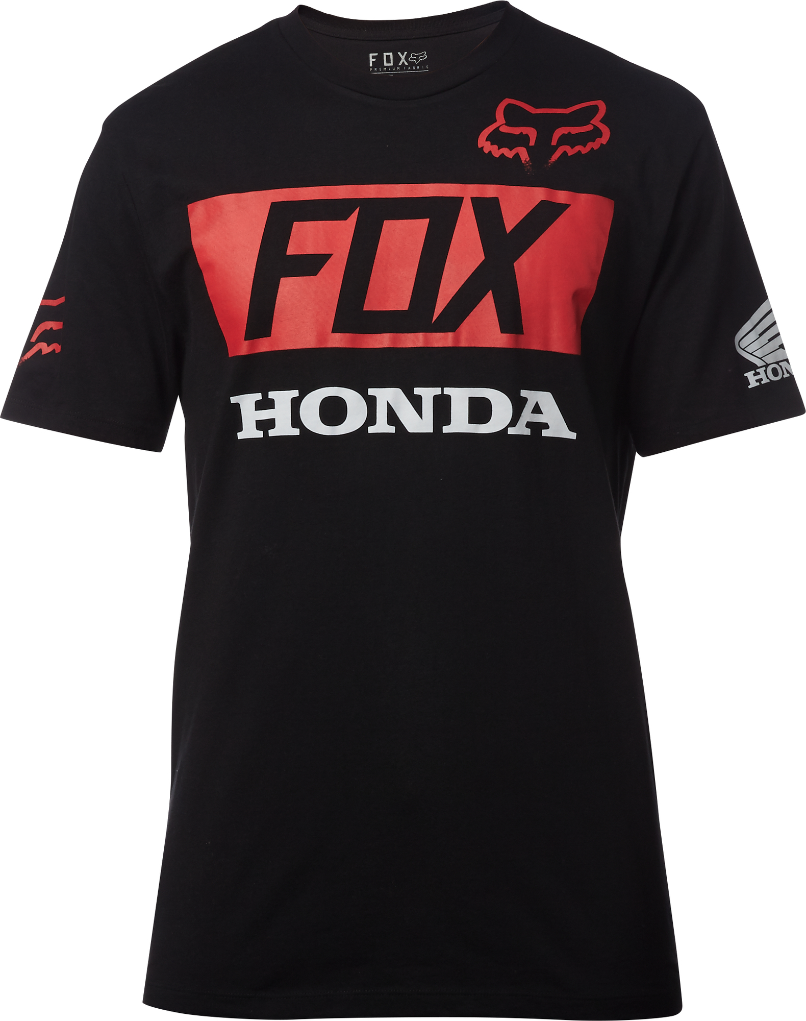 Fox T-Shirt Honda Basic Svart