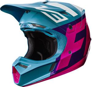 Fox Crosshjälm V3 Creo Teal