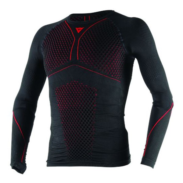 Dainese Tröja Långärmad D-Core Thermo Svart/Röd