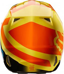 Fox Crosshjälm V2 Preme Svart/Gul bild 3