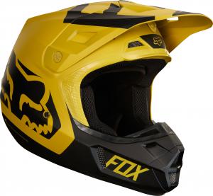 Fox Crosshjälm V2 Preme Mörkgul/Svart