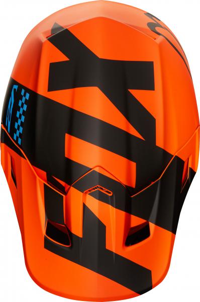 Fox Crosshjälm V2 Mastar Orange bild 4
