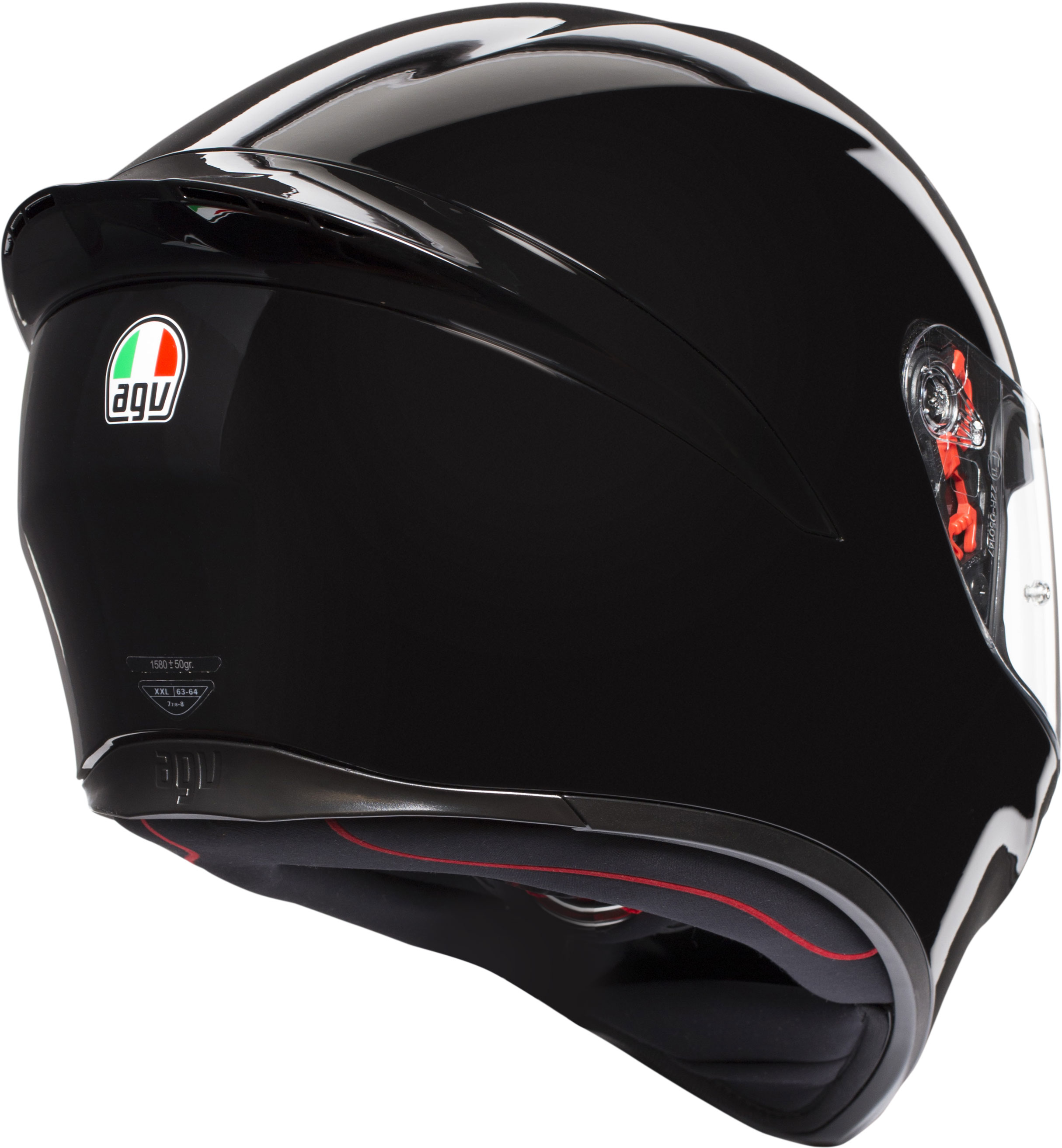 AGV Hjälm K1 Svart bild 4