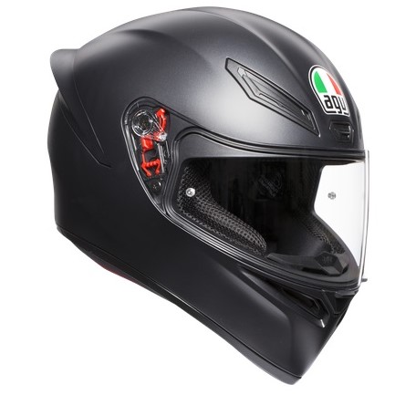 AGV Hjälm K1 Mattsvart bild 2