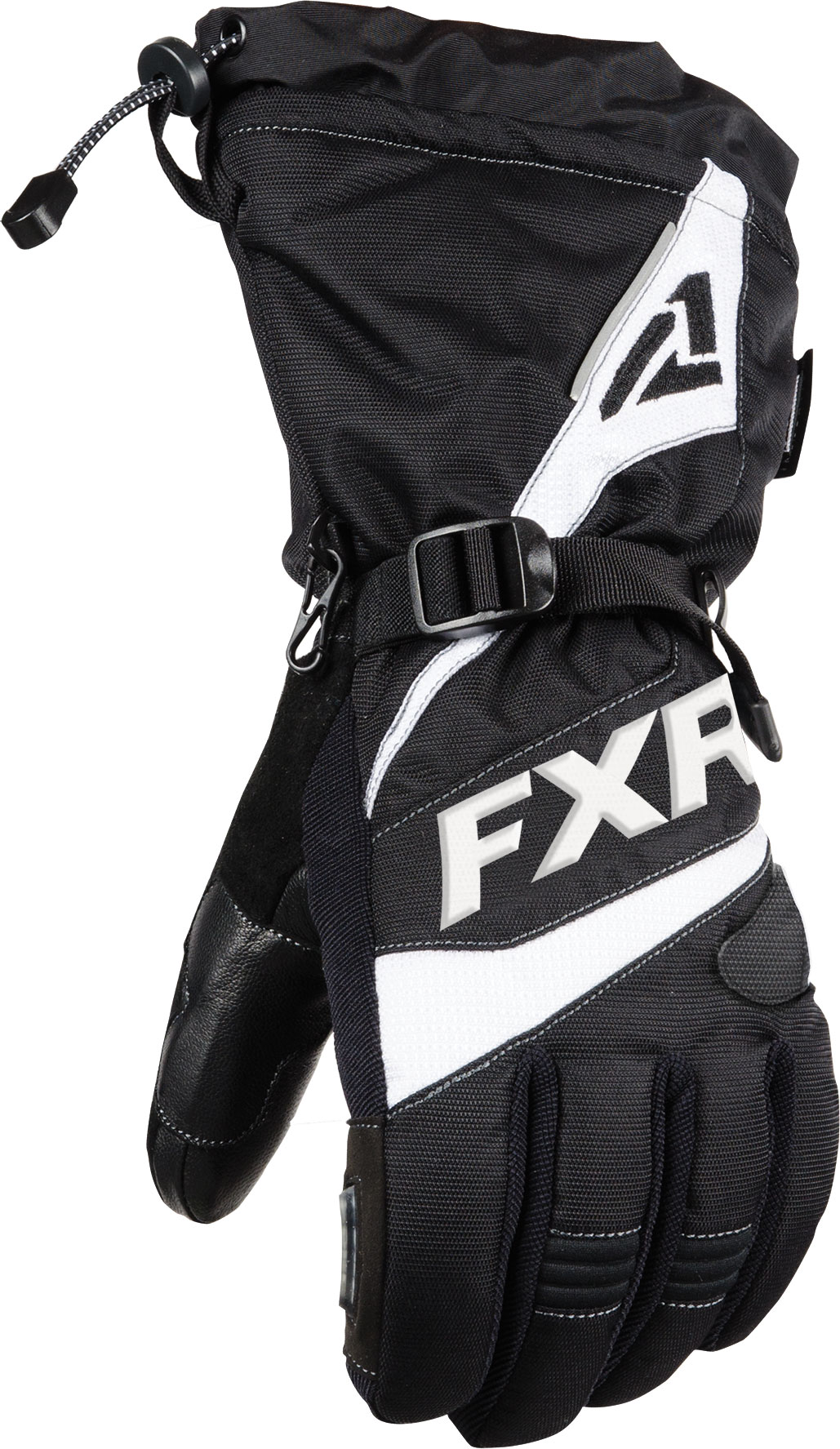 FXR Skoterhandskar Fuel Svart/Vit