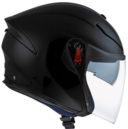 AGV Hjälm Jet K-5 Mattsvart bild 2