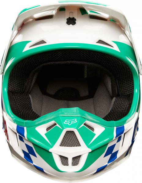 Fox Crosshjälm V1 Sayak Junior Grön bild 2