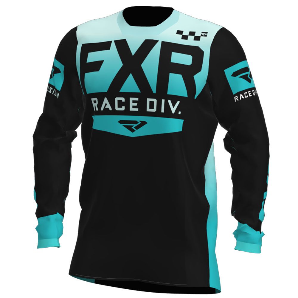 FXR Crosströja Helium Svart/Mint