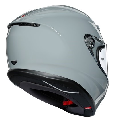 Agv Hjälm K6 Nardo Ljusgrå bild 3