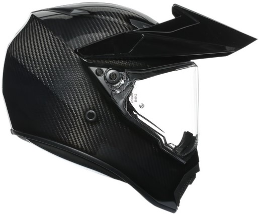 AGV Hybridhjälm AX9 Carbon Blank bild 3