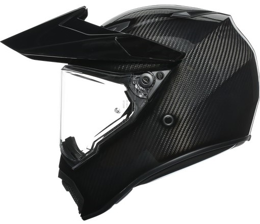 AGV Hybridhjälm AX9 Carbon Blank bild 2