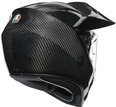 AGV Hybridhjälm AX9 Carbon Blank bild 5