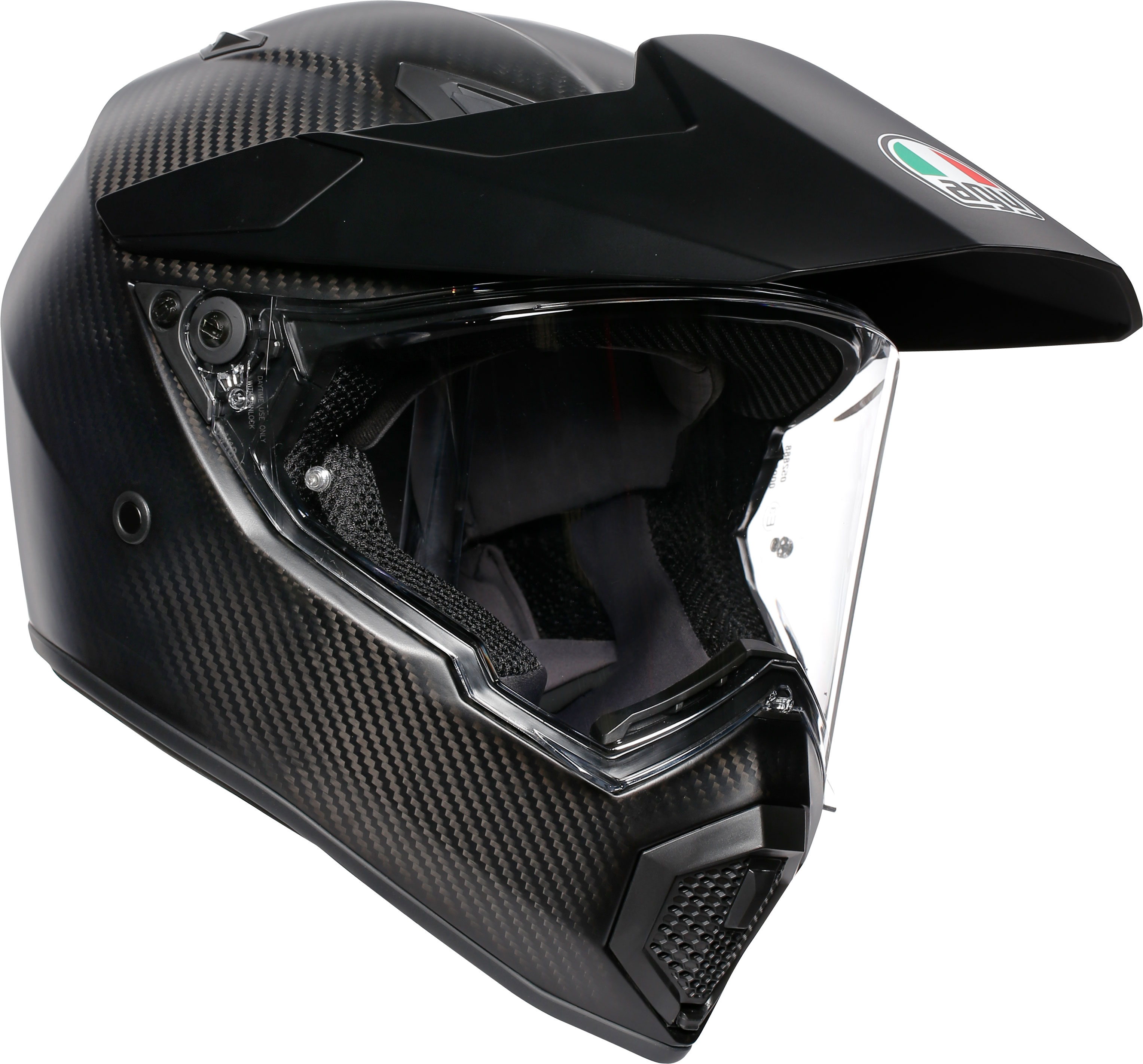 AGV Hybridhjälm AX9 Matt Carbon