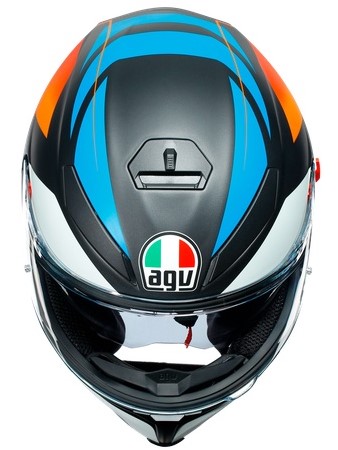 Agv Hjälm K5-S Core Mattsvart/Blå/Orange bild 6